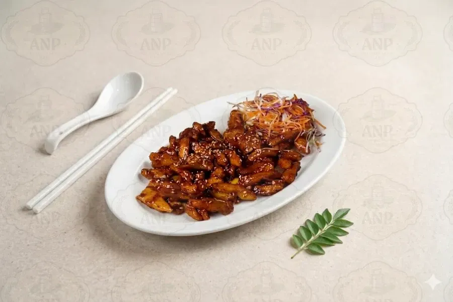 Baby Corn Honey Chilli