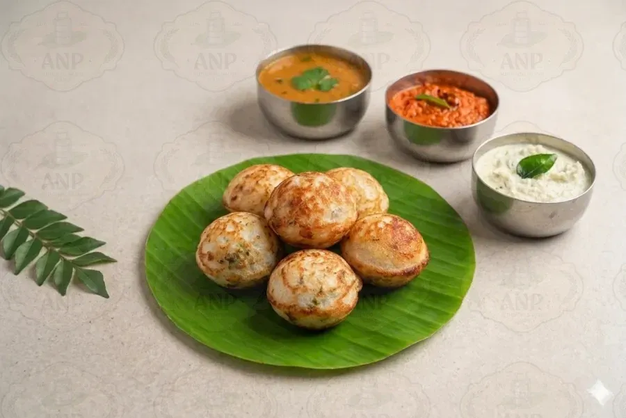 Baby Corn Paniyaram
