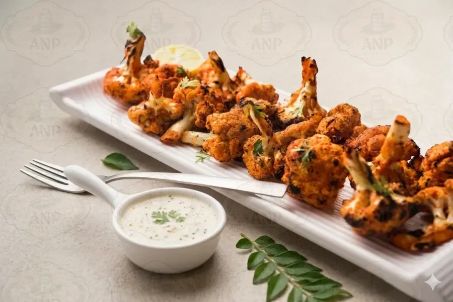 Cauliflower Lollipop