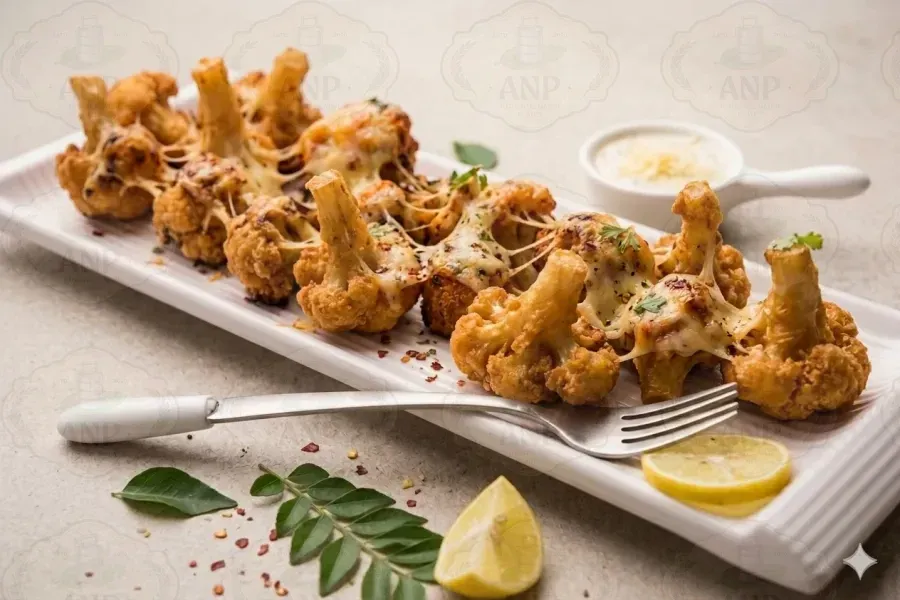 Cheesy Cauliflower Lollipop