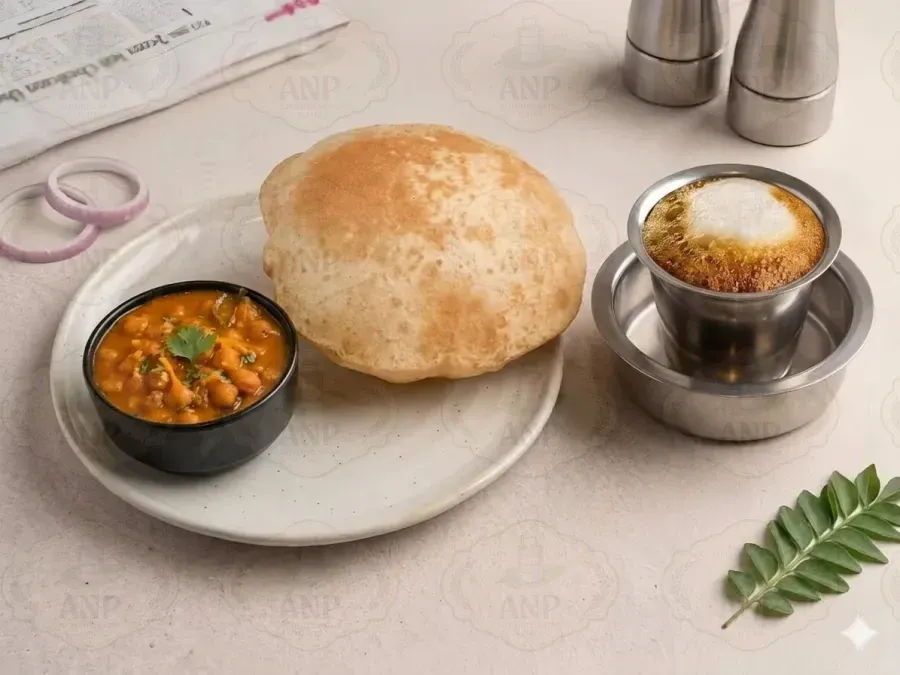 Chola Poori Combo [Serves 1]