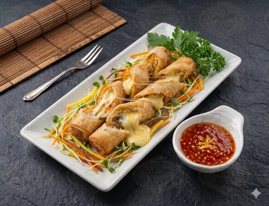 Cheese Spring Rolls
