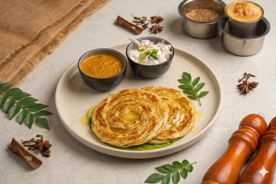 Ghee Parotta