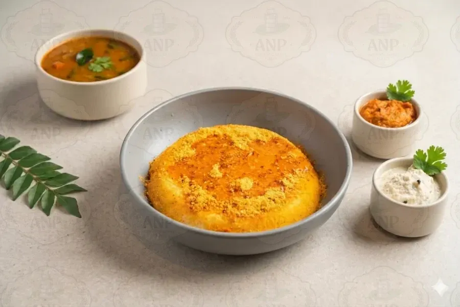 Ghee Podi Thattu Idly