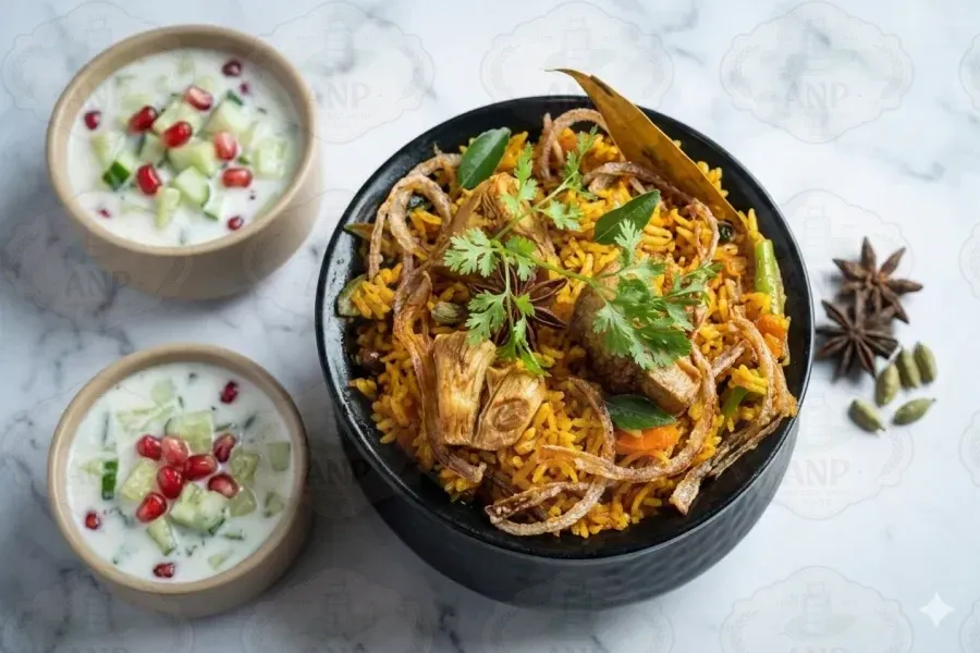 Jaipur Special Jackfruit Biriyani