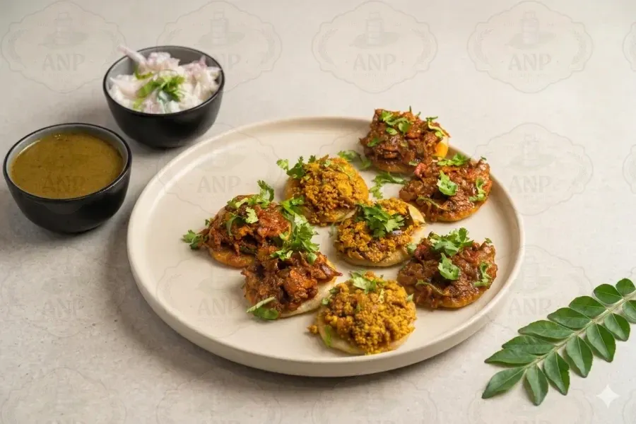 Mix Veg Coin Parotta