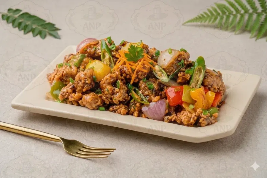 Mushroom Chilli