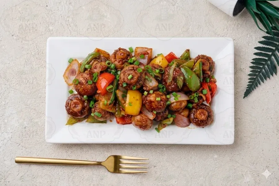 Mushroom Manchurian