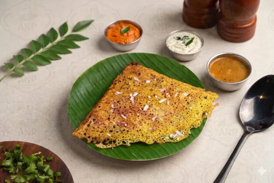 Onion Rava Dosa