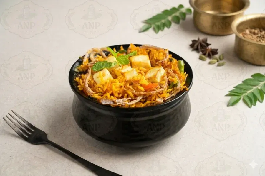 Paneer Biriyani.