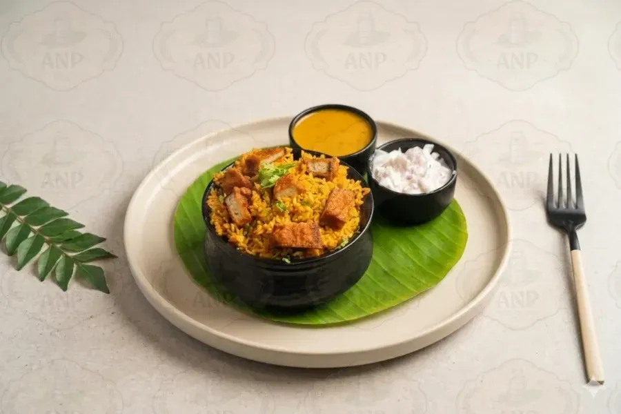 Special Veg Fish 65 Biriyani