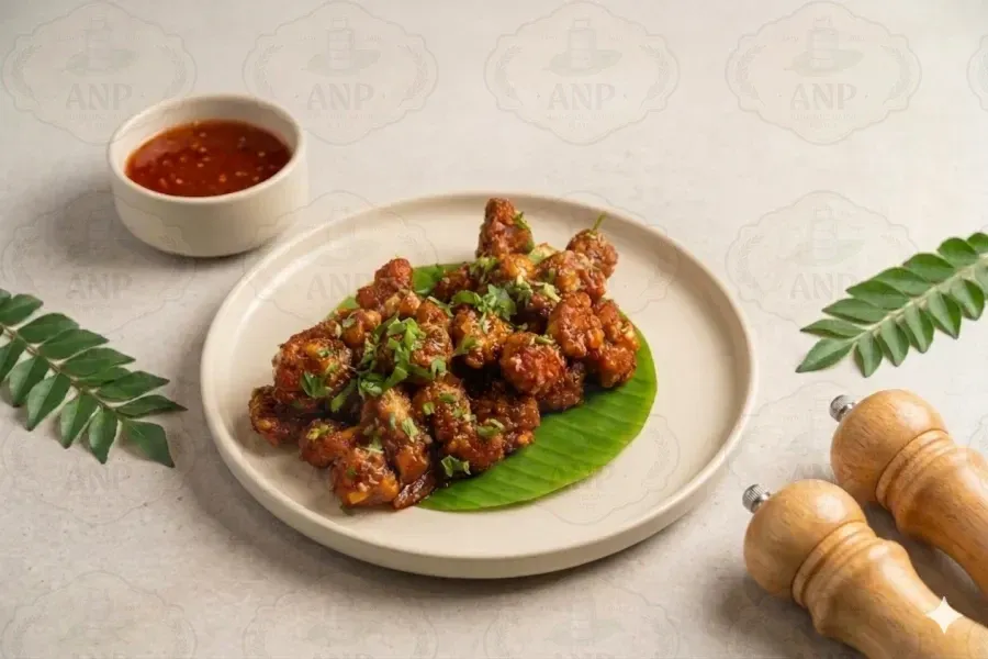 Veg Chicken Manchurian