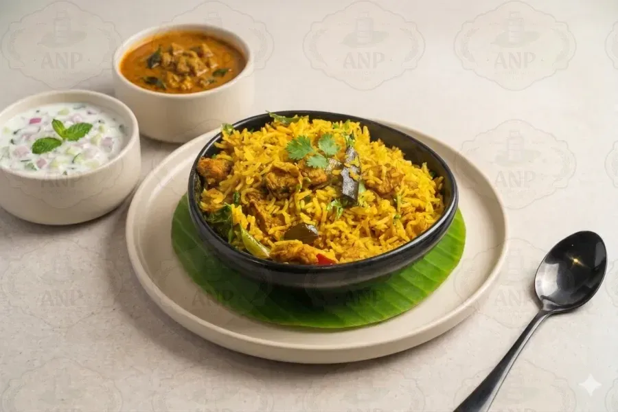 Veg Chicken Uppukari Sadam