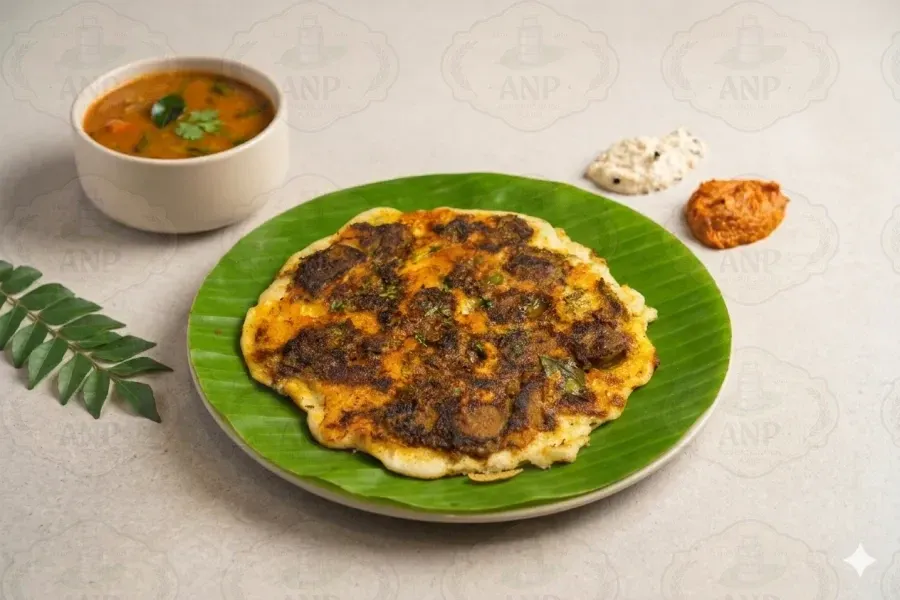 Veg Mutton Kari Dosa