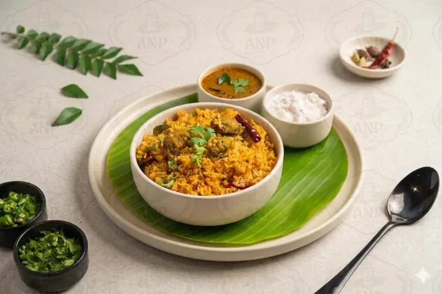 Veg Mutton Nei Podi Sadam